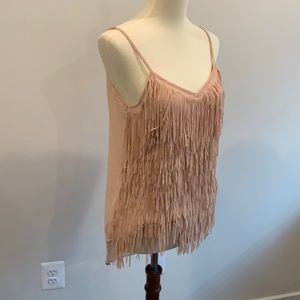 Fringe tank top
